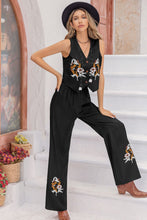 Load image into Gallery viewer, V-Neck Tank Top and Long Pants Set