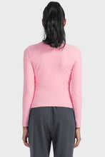 Load image into Gallery viewer, Round Neck Long Sleeve Sports Top