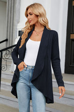 Load image into Gallery viewer, Open Front Long Sleeve Cardigan