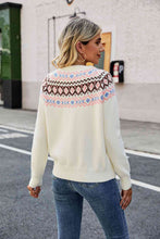 Load image into Gallery viewer, Round Neck Raglan Sleeve Sweater