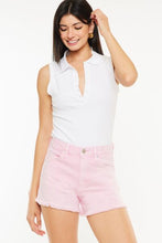 Load image into Gallery viewer, Kancan Raw Hem High Waist Denim Shorts