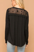 Load image into Gallery viewer, Half Button Long Sleeve Blouse
