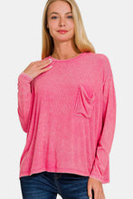 Load image into Gallery viewer, Zenana Round Neck Long Sleeve T-Shirt