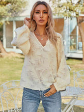 Load image into Gallery viewer, V-Neck Long Sleeve Blouse
