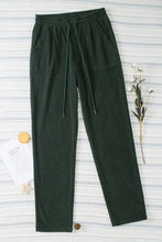 Load image into Gallery viewer, Drawstring Straight Pants with Pockets