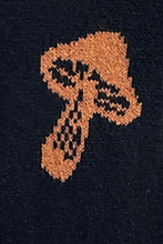 Load image into Gallery viewer, Printed Mock Neck Dropped Shoulder Sweater