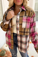 Load image into Gallery viewer, Plaid Shirt Jacket