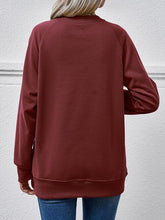 Load image into Gallery viewer, Round Neck Long Sleeve Sweatshirt
