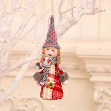 Load image into Gallery viewer, Assorted 2-Piece Christmas Doll Hanging Widgets
