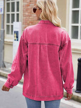 Load image into Gallery viewer, Button Up Denim Jacket with Pockets
