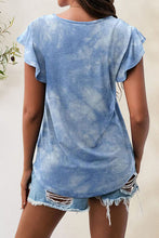 Load image into Gallery viewer, Printed Round Neck Short Sleeve T-Shirt