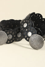 Load image into Gallery viewer, Round Shape PU Leather Belt