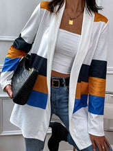 Load image into Gallery viewer, Color Block Open Front Cardigan