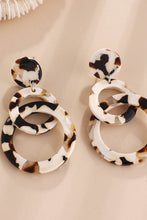 Load image into Gallery viewer, Acrylic Double-Hoop Earrings