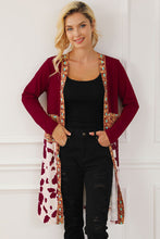 Load image into Gallery viewer, Printed Long Sleeve Open Front Outerwear