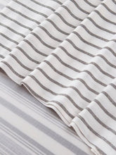 Load image into Gallery viewer, Striped Round Neck Dropped Shoulder T-Shirt