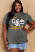 Load image into Gallery viewer, Simply Love Full Size BOO SQUAD Graphic Cotton T-Shirt