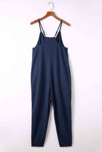 Load image into Gallery viewer, Spaghetti Strap Deep V Jumpsuit with Pockets