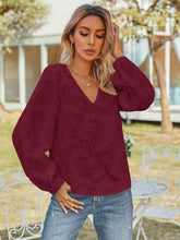 Load image into Gallery viewer, V-Neck Long Sleeve Blouse