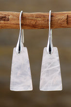 Load image into Gallery viewer, Handmade Geometrical Shape Natural Stone Dangle Earrings