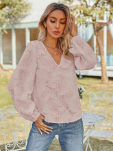 Load image into Gallery viewer, V-Neck Long Sleeve Blouse
