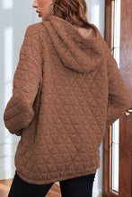 Load image into Gallery viewer, Quilty Pleasures Long Sleeve Hoodie with Pocket