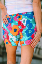Load image into Gallery viewer, Drawstring Printed High Waist Shorts