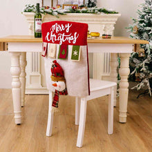 Load image into Gallery viewer, MERRY CHRISTMAS Chair Cover