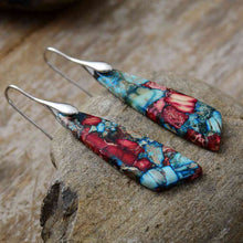 Load image into Gallery viewer, Geometrical Shape Dangle Earrings