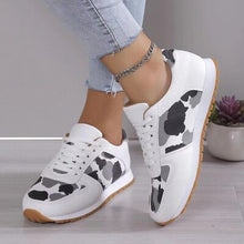 Load image into Gallery viewer, Tied Printed PU Leather Athletic