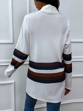 Load image into Gallery viewer, Color Block Open Front Cardigan