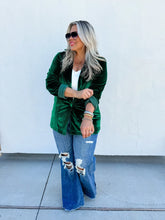 Load image into Gallery viewer, PREORDER: Velvet Blazer in Three Colors