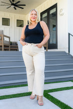 Load image into Gallery viewer, Alice High Rise Over Dyed 90's Straight Jeans in Light Khaki
