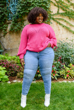 Load image into Gallery viewer, Claim The Stage Knit Sweater In Hot Pink