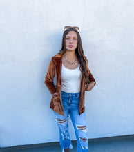 Load image into Gallery viewer, PREORDER: Velvet Blazer in Three Colors