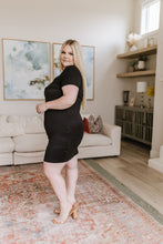 Load image into Gallery viewer, Head Over Heels Asymmetrical Neckline Dress