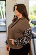 Load image into Gallery viewer, Here And There Leopard Print Hoodie