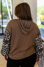 Load image into Gallery viewer, Here And There Leopard Print Hoodie