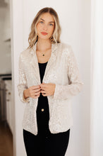 Load image into Gallery viewer, I Know You're Busy Sequin Blazer