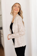 Load image into Gallery viewer, I Know You're Busy Sequin Blazer