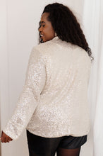 Load image into Gallery viewer, I Know You're Busy Sequin Blazer