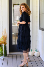 Load image into Gallery viewer, Midnight Waltz Midi Dress