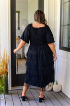 Load image into Gallery viewer, Midnight Waltz Midi Dress