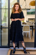 Load image into Gallery viewer, Midnight Waltz Midi Dress