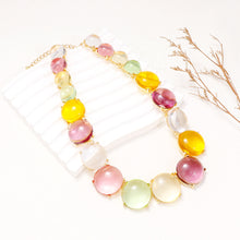 Load image into Gallery viewer, Alloy &amp; Round Rhinestone Necklace