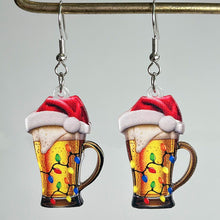 Load image into Gallery viewer, Geometric Shape Acrylic Dangle Earrings