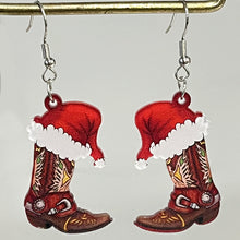 Load image into Gallery viewer, Geometric Shape Acrylic Dangle Earrings