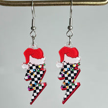 Load image into Gallery viewer, Geometric Shape Acrylic Dangle Earrings