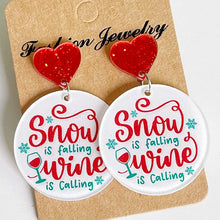 Load image into Gallery viewer, Geometric Shape Acrylic Dangle Earrings