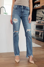 Load image into Gallery viewer, O'Hara Destroyed Straight Jeans